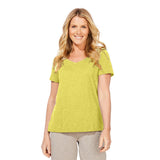 Peruvian Cotton V-Neck Tee - 10000