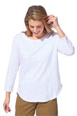 Textured Peruvian Cotton Weekender Tunic - 10004