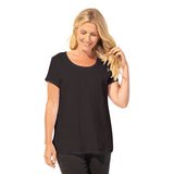 Easy Scoopneck Tee - 10007
