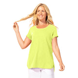 Easy Scoopneck Tee - 10007