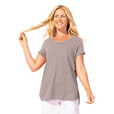 Easy Scoopneck Tee - 10007
