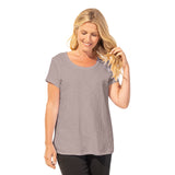 Easy Scoopneck Tee - 10007
