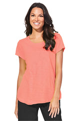 Easy Scoopneck Tee - 10007
