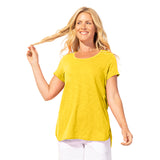 Easy Scoopneck Tee - 10007