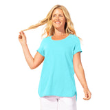 Easy Scoopneck Tee - 10007