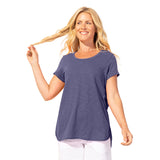 Easy Scoopneck Tee - 10007