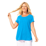 Easy Scoopneck Tee - 10007