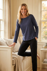 Textured Peruvian Cotton Every Body Tee — resort