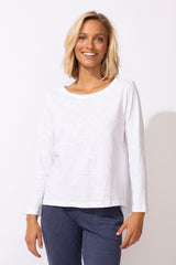 Textured Peruvian Cotton Every Body Tee — resort