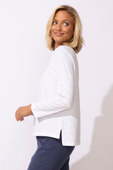 Textured Peruvian Cotton Every Body Tee — resort