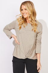 Textured Peruvian Cotton Twist Pullover - 10033