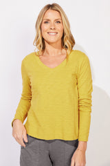 Peruvian Cotton Sedona Tee — pearl