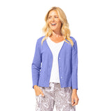 Short V-Neck Cotton Chill Jacket - 10060