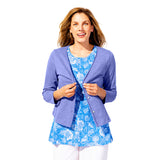 Short V-Neck Cotton Chill Jacket - 10060