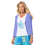 Short V-Neck Cotton Chill Jacket - 10060