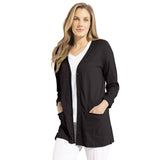 Soft Knit Button Front Pocket Cardigan - 10070