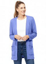 Open-Front Cotton Cardigan - 10090