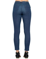Leggings w/ Back Pockets in Indigo Denim - FC105-IND