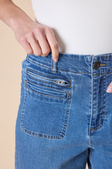 Stretch Denim Refreshed Ankle Jean - 11461