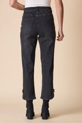 Habitat Stretch Denim Button Tab Hem Jean - 11476