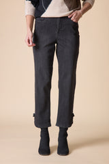 Habitat Stretch Denim Button Tab Hem Jean - 11476