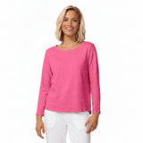 Textured Peruvian Cotton Boxy Tee - 10025