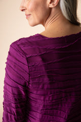 Habitat Skyline Wrap Top - Plum - image 2
