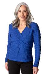 Habitat Skyline Wrap Top - Twilight - image 1