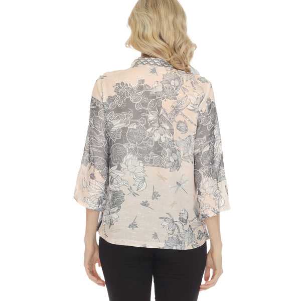Citron Dragonfly Sheer Blouse - 1213DLWR - Size M Only!