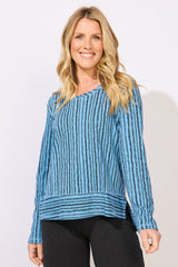 Canyon Stripe Easy Tee - 12244