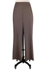 Chic Zip-Pocket Pant in Mocha - 1227-MCH