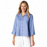 Santorini Wavy Stripe Shirt - 13044