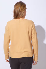 Buttery Rib Knit Snuggly Pullover - 13205