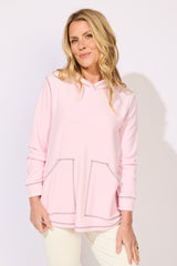 Buttery Rib Knit Hoodie - 13211