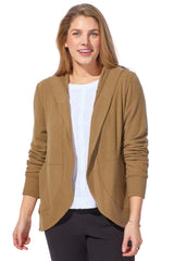 Soft Knit Hooded Cardigan in Willow - 13271 - Size M Only!