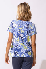 Peruvian Cotton Fiji Floral Tee - 13400