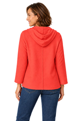 Soft Cotton Knit Hoodie - 20512