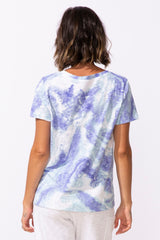Peruvian Cotton Ocean Marble Tee - 13500