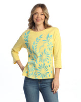 "Napoli" Abstract Print Top - 14-2105