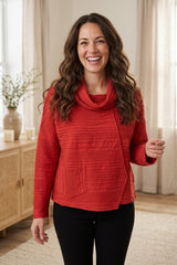 Cowl Pullover - 16018