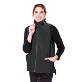 Fleece Vest with High Collar & Front Zip - 16225