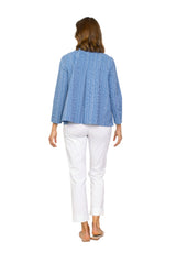 Power Stretch Easy Swing Jacket in Blue - 17502-TW