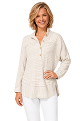 Bali Stripe Seaside Pullover - 13965