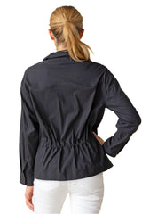 Chic Lightweight Travel Jacket in Black - 17946-BLK