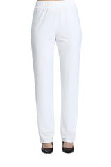 Pull-On Soft Knit Pant in Ivory - 1983P- IV