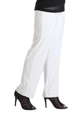 Pull-On Soft Knit Pant in Ivory - 1983P- IV
