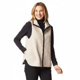 Revesible Cozy Sherpa Vest in Dove - 19903
