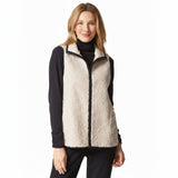 Revesible Cozy Sherpa Vest in Dove - 19903