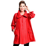 Solid Swing Jacket in True Red - 200-RD