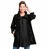 Solid Swing Jacket in Black - 200 -BK